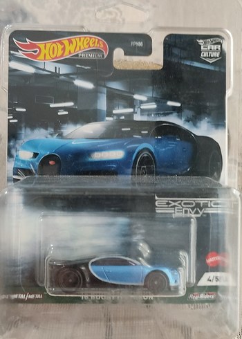 Mavi Hot Wheels Premium Metal Oyuncak Araba