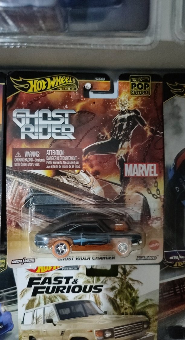 Siyah Hot Wheels Ghost Rider Oyuncak Araba - Görsel 2