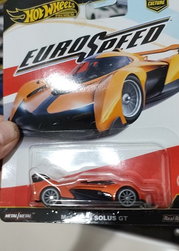 Hot Wheels EuroSpeed Turuncu Oyuncak Araba - Görsel 2