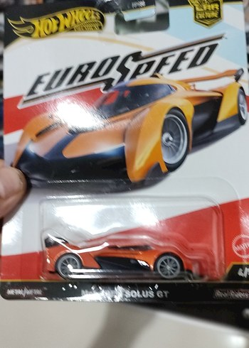 Hot Wheels EuroSpeed Turuncu Oyuncak Araba - Görsel 4