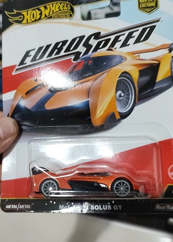 Hot Wheels EuroSpeed Turuncu Oyuncak Araba - Görsel 3