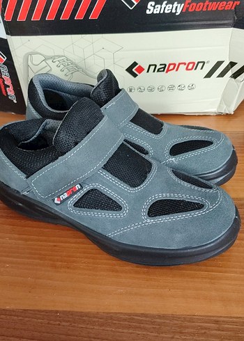 Diger Gri Erkek Spor Cırtcırtlı Sandalet - Görsel 3