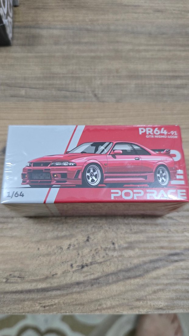 Kırmızı Mini Yarış Araba Modeli PR64 - Görsel 2