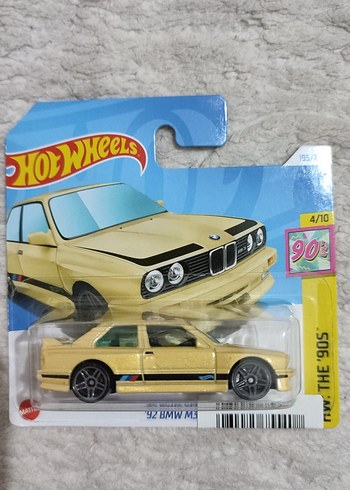 Hot Wheels Sarı BMW M3 Oyuncak Araba