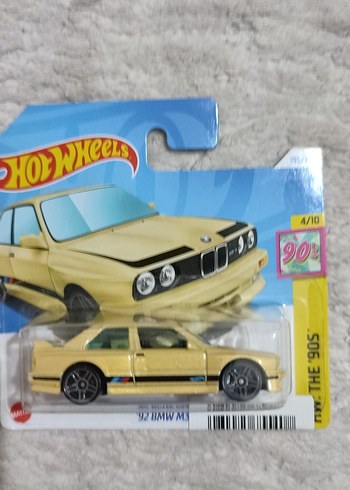 Hot Wheels Sarı BMW M3 Oyuncak Araba