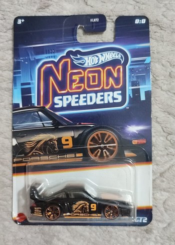 Beden Siyah Hot Wheels Neon Speeders Oyuncak Araba
