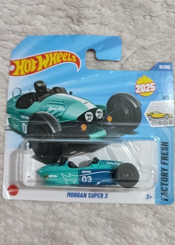 Hot Wheels Morgan Super 3 Turkuaz Oyuncak Araba