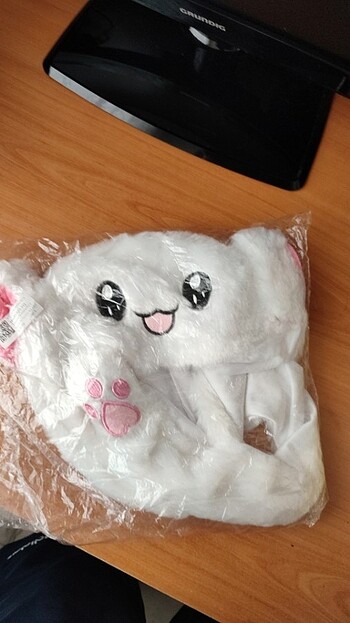 Işıklı tavşan peluş 