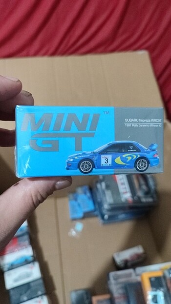 Mini gt subaru 