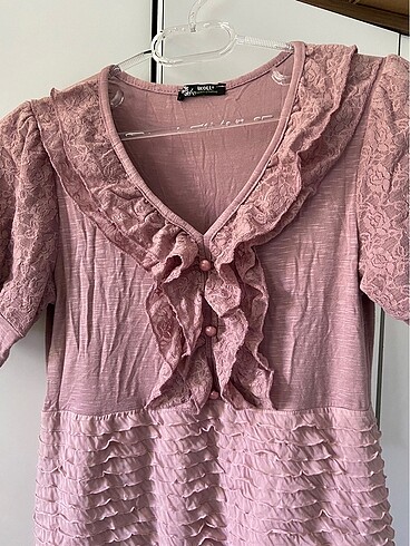 Zara Pembe elbise
