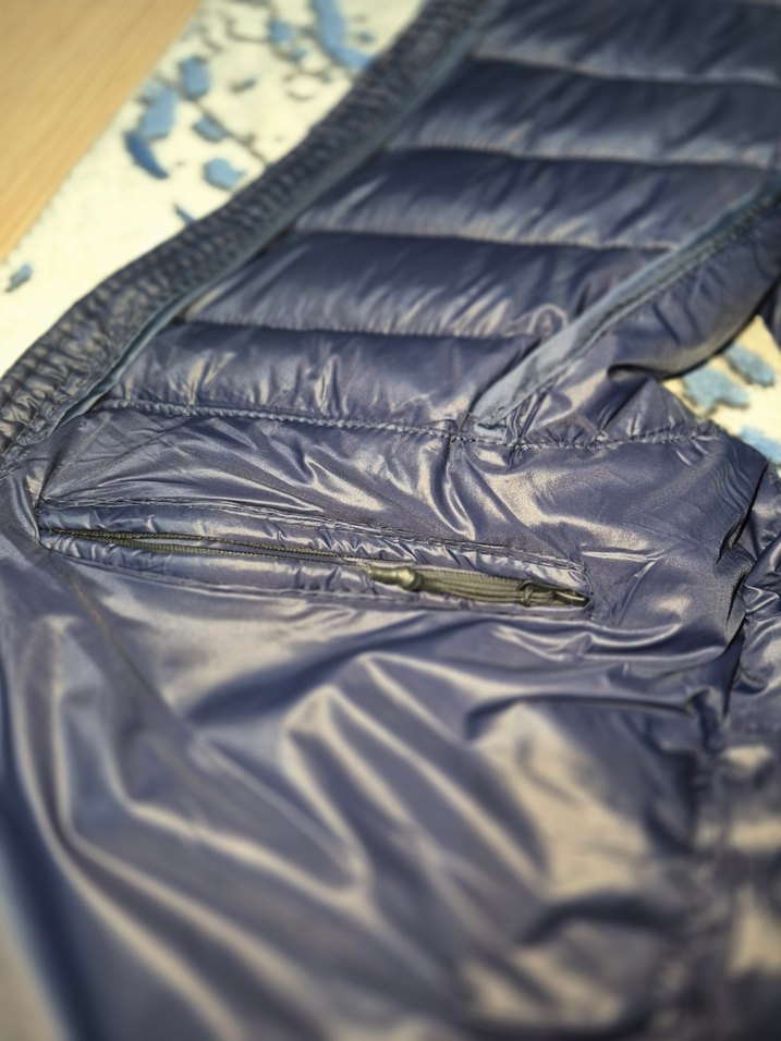 Lacivert Kapitone Fermuarlı Erkek Yelek - Görsel 3