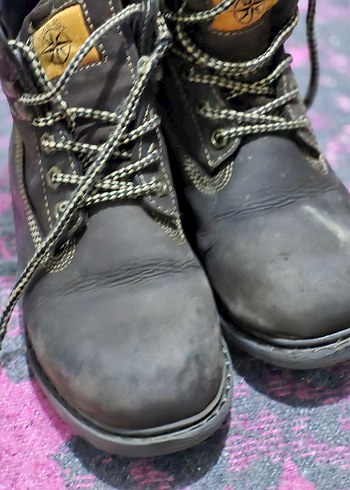 Gri Grunge Punk Erkek Ayakkabı Bağcığı