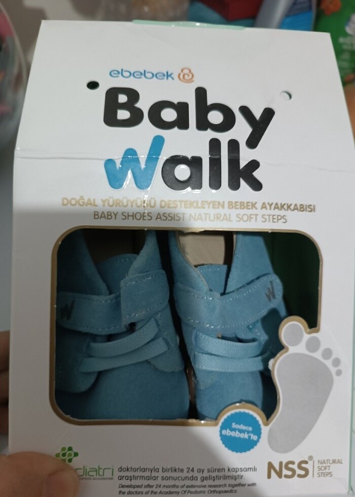 Bebek ilk adım ayakkabısı  - Görsel 3