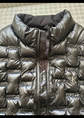 Erkek Siyah Fermuarlı Yelek - CALVİN KLEİN ORJİNAL ÜRÜN - Görsel 3