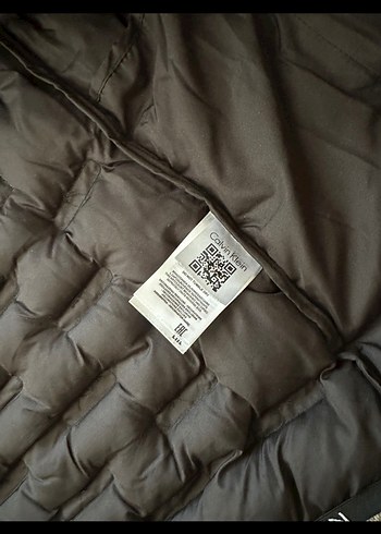 Erkek Siyah Fermuarlı Yelek - CALVİN KLEİN ORJİNAL ÜRÜN - Görsel 2