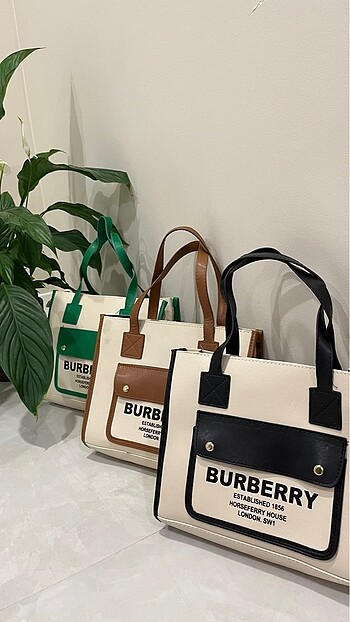 Burberry Deri Kol Çanta