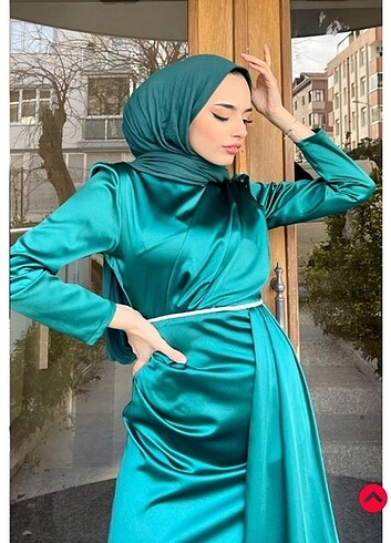 Saten balık abiye 