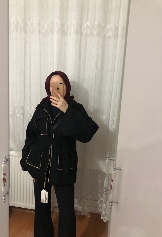 Kadın tüvit ceket - Görsel 3