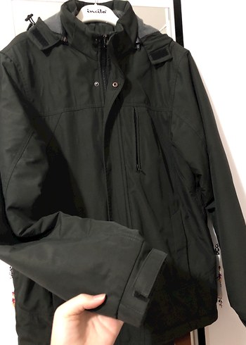 Siyah Erkek Mont - Görsel 2