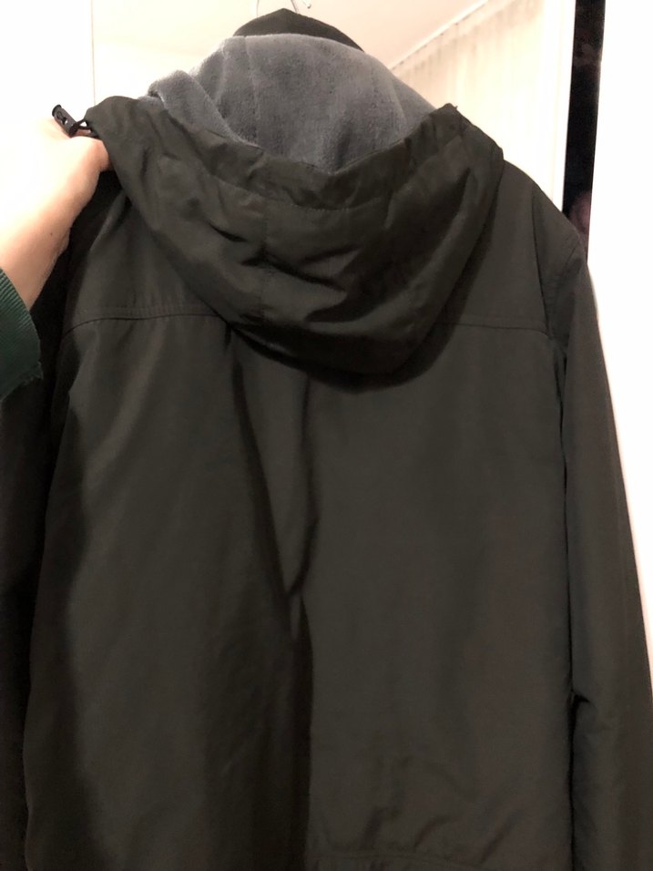 Siyah Erkek Mont - Görsel 3