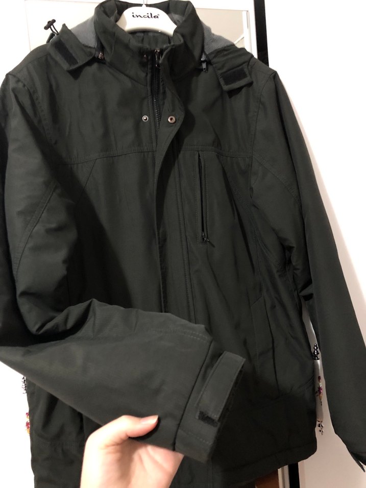 Siyah Erkek Mont - Görsel 2