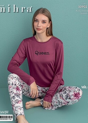 Uzun Kollu Pijama Takımı 