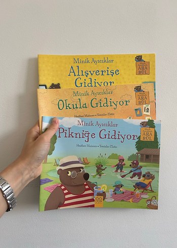 Minik Ayıcıklar Serisi - 3 Kitap