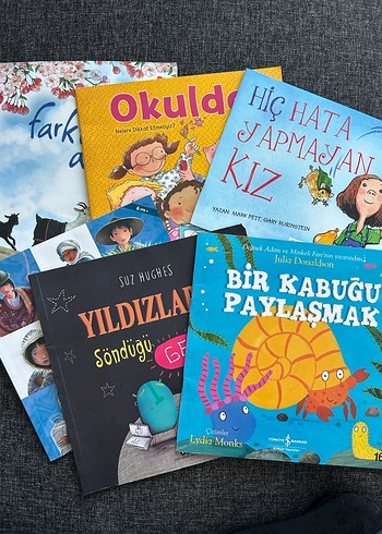  Beden Çocuklar için Resimli Kitap Seti