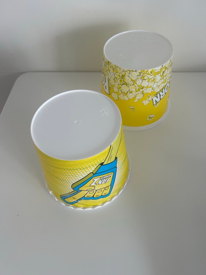 Renkli Sarı Patlamış Mısır Kovaları - Görsel 4