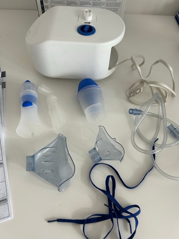 Omron C102 Total Beyaz Kompresörlü Nebulizatör - Görsel 3