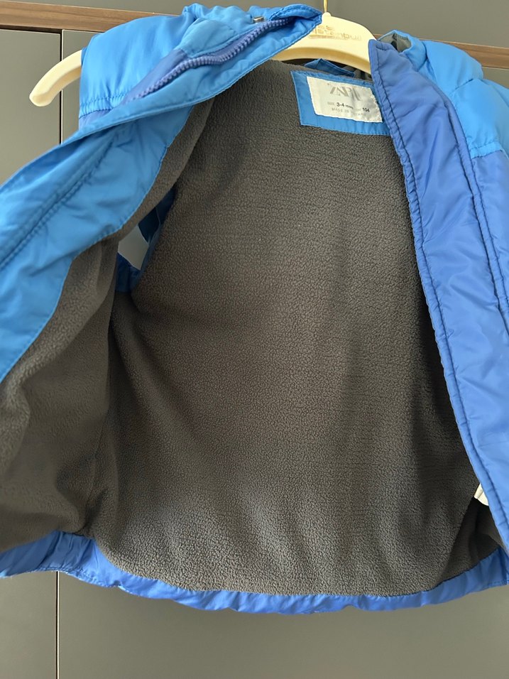 Erkek Çocuk Mavi Fermuarlı Yelek zara - Görsel 4