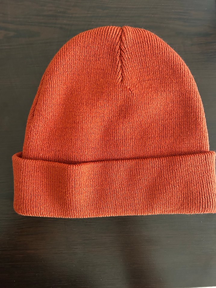 çocuk Kahverengi Triko Bere Kaplan İşlemeli - Görsel 2