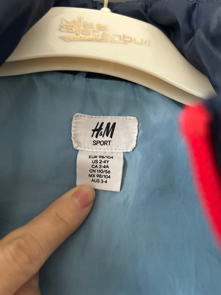 Kırmızı Fermuarlı lacivert çocuk Şişme Yelek - Görsel 3