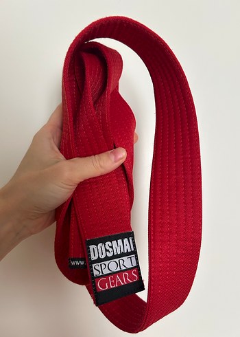 Beyaz aikido elbisesi çocuk Kimono kırmızı kuşak - Görsel 7