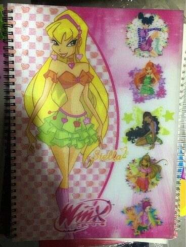 Beden Renk Winx Club Defterleri