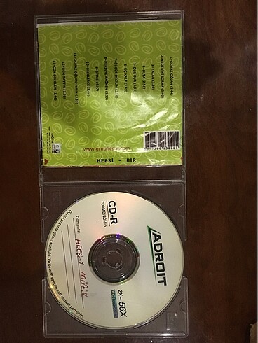  Hepsi Grubu Videolu Müzik CD
