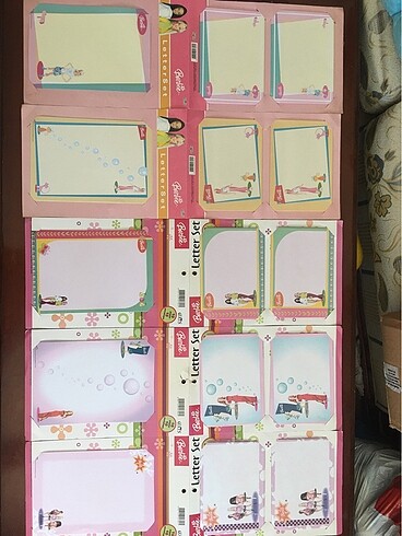 Barbie Kağıt ve Mektup Setleri