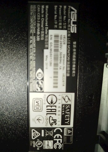 Siyah ASUS Monitör - Görsel 3