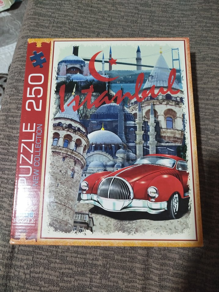 Çocuklar için Renkli 250 Parça Puzzle Seti - Görsel 2