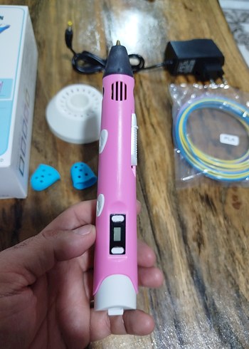 Pembe 3D Yazıcı Kalem - Görsel 4