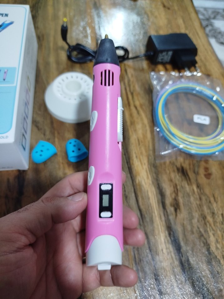 Pembe 3D Yazıcı Kalem - Görsel 4