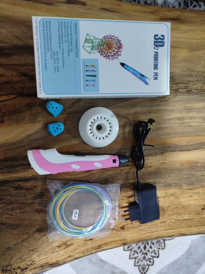 Pembe 3D Yazıcı Kalem - Görsel 3