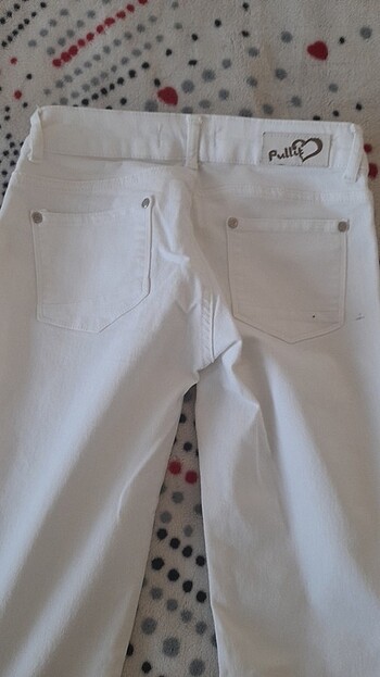 27 Beden beyaz Renk Kot pantalon