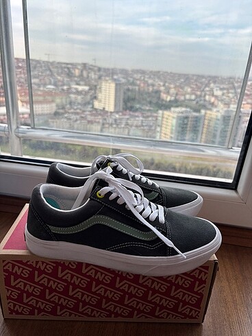 38,5 Beden VANS comfort serisi yesil 38.5 yepyeni