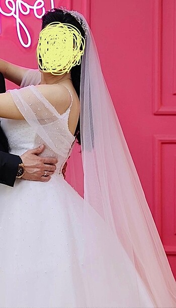 2._el gelinlik abiyem 42 beden özel bir gelinliktir - Görsel 3