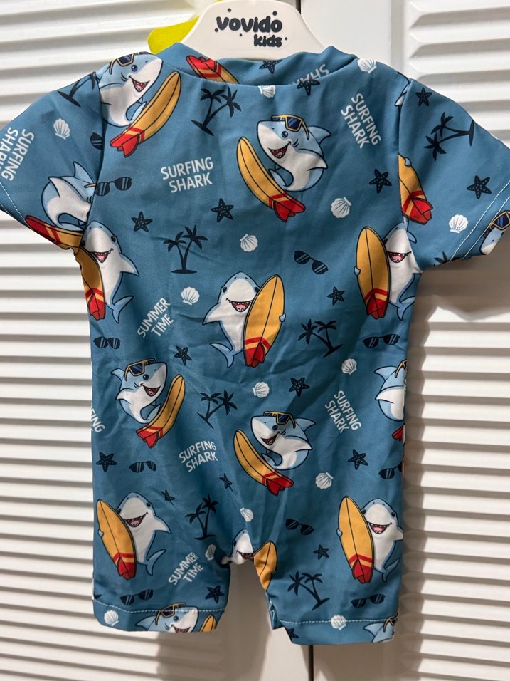 Erkek Çocuk Renkli Baskılı Kısa Kollu Mayo - Görsel 3