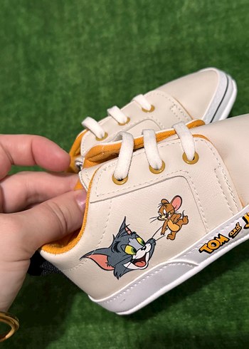tom ve jerry  Erkek İlk Adım Ayakkabısı Velcro - Görsel 5