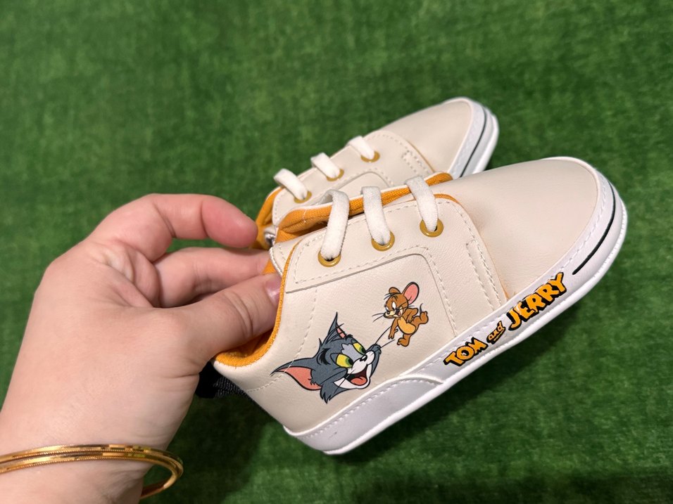 tom ve jerry  Erkek İlk Adım Ayakkabısı Velcro - Görsel 5