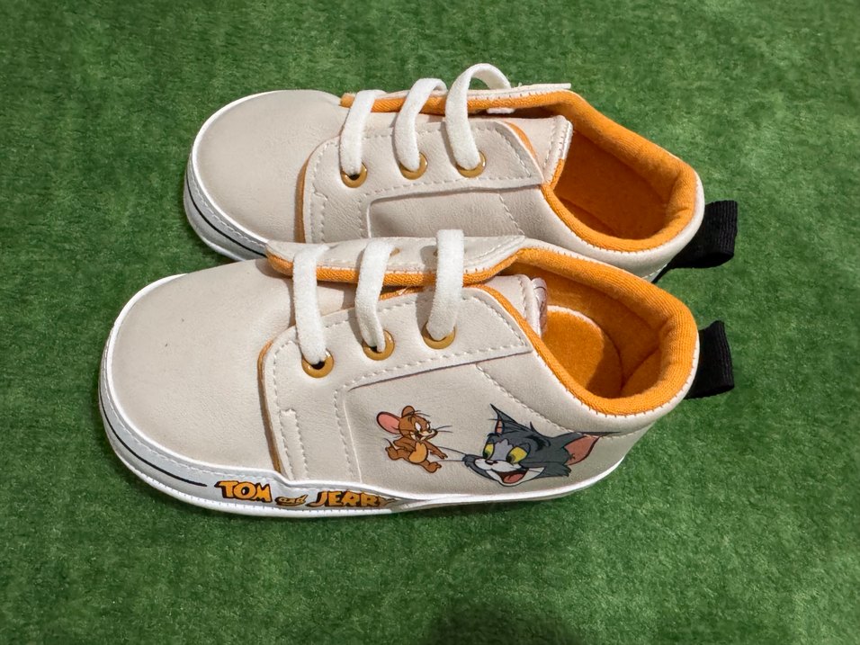 tom ve jerry  Erkek İlk Adım Ayakkabısı Velcro - Görsel 3