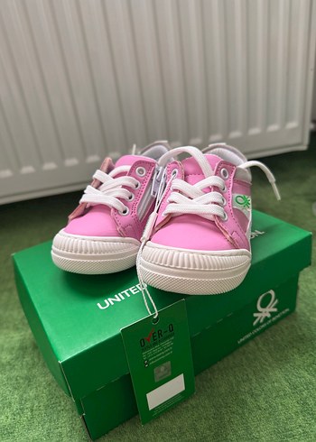 Kız Çocuk Pembe Cırt Cırtlı Spor Ayakkabı - Görsel 6